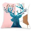 Pink Ins Fresh Plush Printed Pillow Case Creative Nordic Sofa Pillow Design Waist