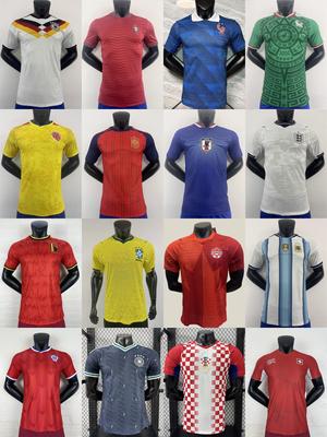 World Cup National Team Player Edition Football Jersey - Brazil Argentina