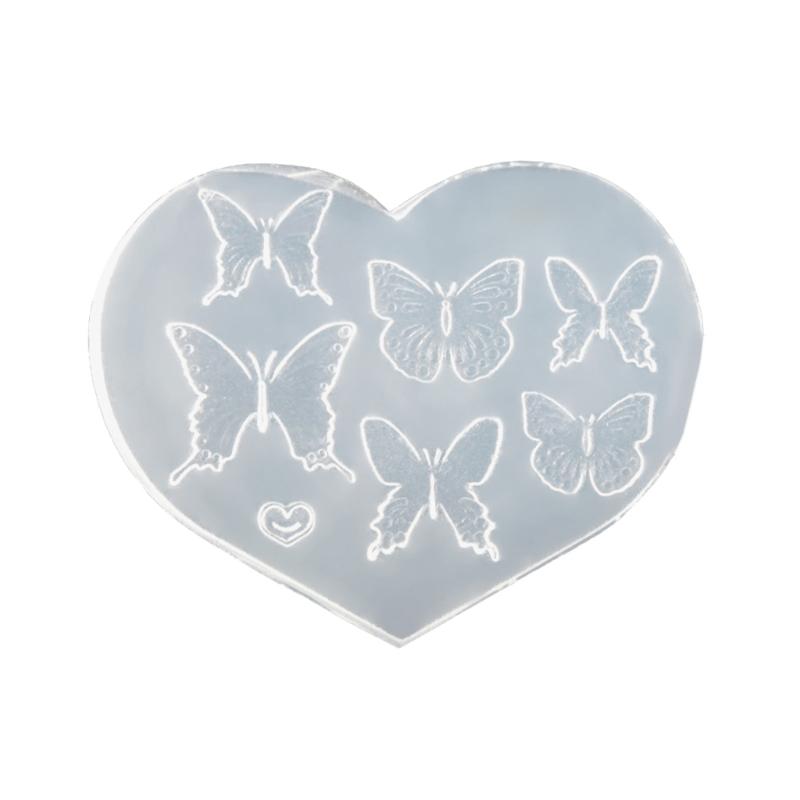 Silicone Nail Art Handicrafts Moulds DIY Nail Tools Accessories Nail Carving Molds Silicone Material for Nail Decoration