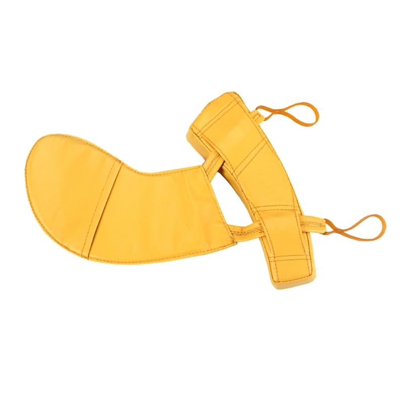 Violin Shoulder Rest Violin Chin Rest Large Violin Shoulder Pad Sheepskin Shoulder Pad Chin Pad Protector 1/4-1/2 4/4