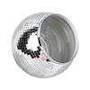 Disco Ball Ice Bucket Plastic Large Capacity Party Drink Bucket for Beer Cocktail Wine Silver