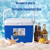 Portable Insulated Refrigerated Box for Home, Car, and Outdoor Use