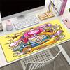 Adventure Time Theme Mouse Pad, Non Slip Rubber Base, Multifunctional Office & Home Decor, Perfect for Workspace Personalization.