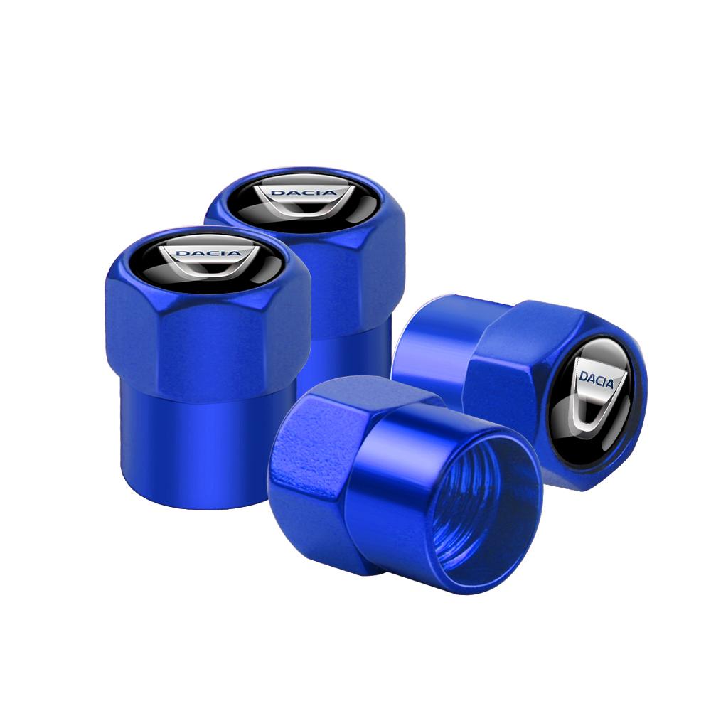 4Pcs Car Tire Valve Stems Cap Tyre Stem Air Valve Cover For Renault DACIA Loguna Fluence Twingo Clio Master Koleos Duster Logan Y333