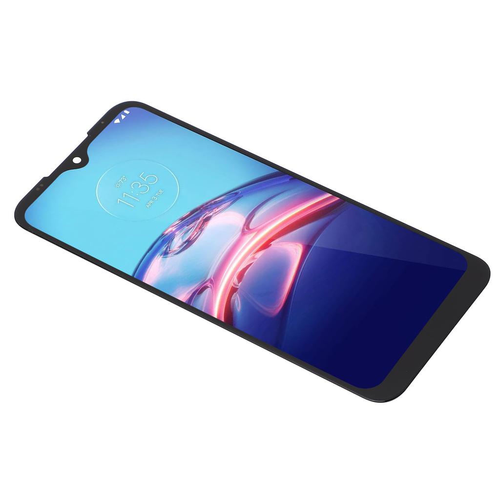 LCD Screen Replacement for Moto E 2020 for Moto E7 6.2 Inch Touch Display Digitizer Assembly with Fingerprint and