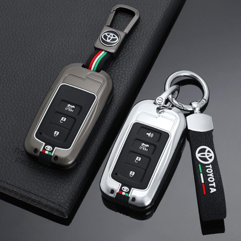Car Remote Key Case Cover Shell for Toyota Corolla Camry RAV4 Highlander Auris CHR Avalon Land Cruiser Auto Keychain Accessories