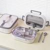 Lock&Lock 316L Stainless Steel Insulated 5-Compartment Lunch Box