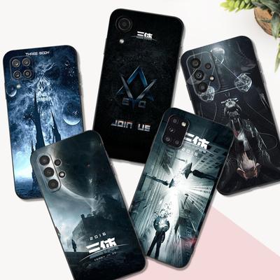 Black Tpu Case For Samsung Galaxy M53 M13 M62 A12 A22 A22S A32 A42 A52 A52S A72 4g 5g A20S The Three Body Problem