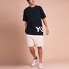 Y-3 Ch1 Large Logo Tee Black Men Tops HG6093