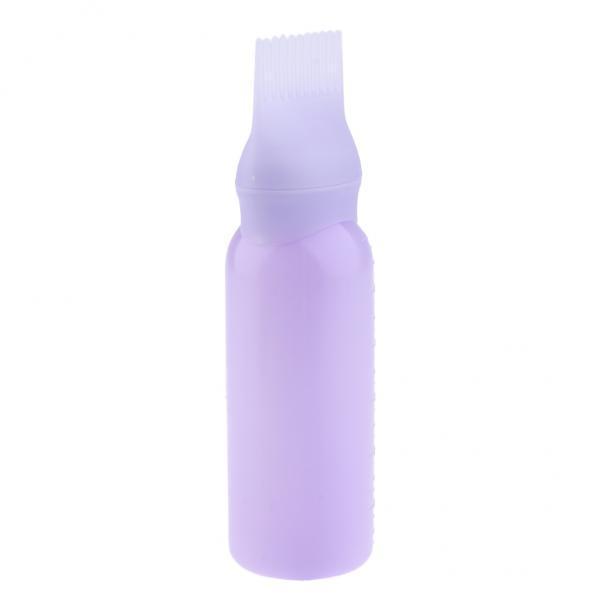 Salon Hair Color Bottle Applicator with Dispenser Comb Easy Dyeing Brush for All Hair Types and Professional Use