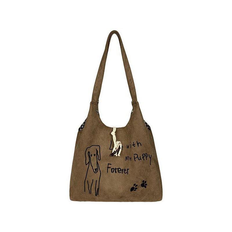 Tote Bag - Large Capacity Shoulder Bag - Student Commuting and Class Bag