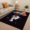 Cartoon Astronaut Spaceman Planet Living Room Non-Slip Area Rug Carpet for Playroom Sofa Home Decor Doormat Teen Room Decor Rug