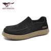 Qipilang Herren Sommer 2026 Slip-on Segeltuch Fahr-Loafer