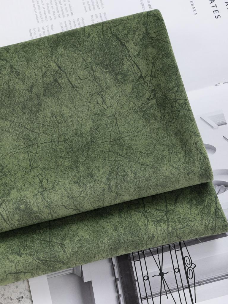 Thickened Velvet Swan Cloth Fabric Leather Simulation Printed Soft Cover Hard Cover Sofa Fabric Home Decorative Material