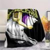 Dragon Ball character Print Flannel Blanket High quality Comfortable for All Seasons Home Decor Warmth and Comfort Perfect for Christmas Gifts