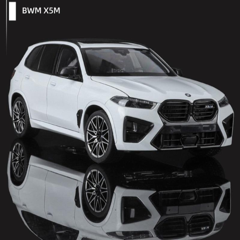 Officially Licensed 1:18 BMW X5M Alloy Car Model Pull-back Toy Vehicle Simulation Diecast Collection Miniature Voiture Boy Gift