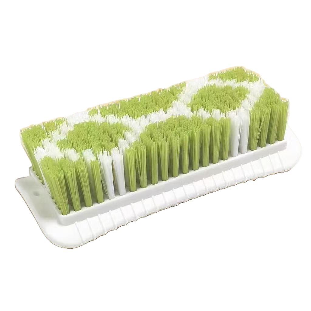 Hard bristle cleaning brush, multi-functional laundry brush, colored bristle board brush, household plastic shoe brush, household laundry brush