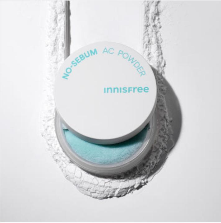 Innisfree No-Sebum AC Powder – Salicylic Acid & Calamine Sebum Control (5 g / 0.18 fl. oz)
