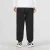 Adidas Originals Trefoil C Pants Ft Pure Color Elastic Waist Tapered Casual Sports Pants Men Bottoms Black HK2866
