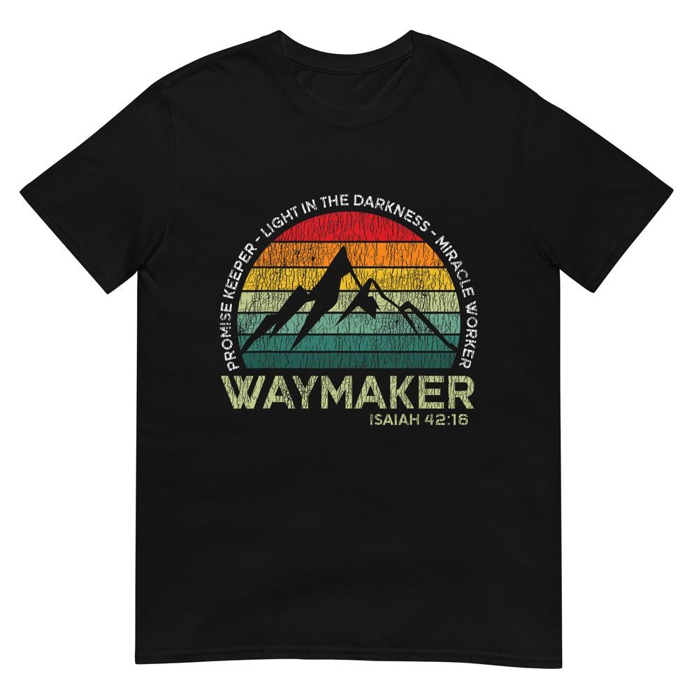 Vintage Waymaker Promise Keeper Miracle Worker Christian T-Shirt M