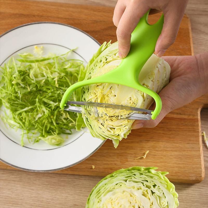 New Cabbage Shred Peel and Shred Avocado Butter Separator Cut Fruit and Vegetable Salad Kitchen Accessory