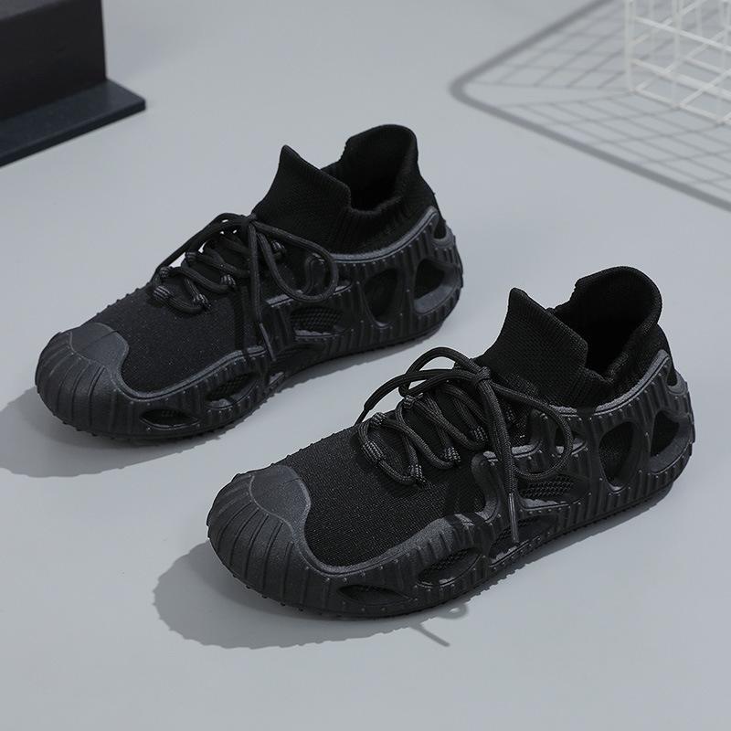 

[Customized] ZCS668 New Net Shoes Women s 2025 Spring and Summer Breathable Versatile Flying Weaving Coconut Thick-soled Height-increasing Running 40