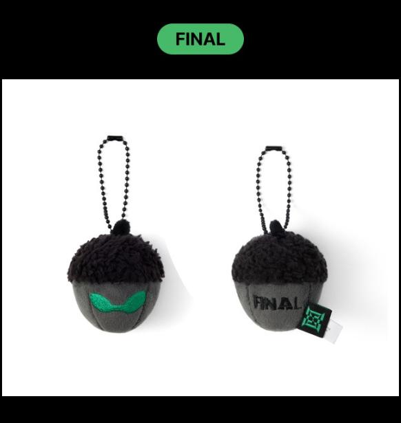 BTS J-Hope HOPE ON THE STREET FINAŁ Oficjalny Pluszowy Charms Dotori (Wersja Miejska)