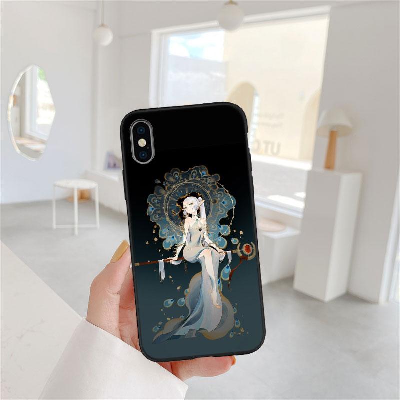 LO42 F-Frieren Soft Shell Phone Case for Xiaomi Poco C40 C50 C51 C55 C65 C71 C75 F3 F5 F6 F7 M2 M3 Pro Ultra
