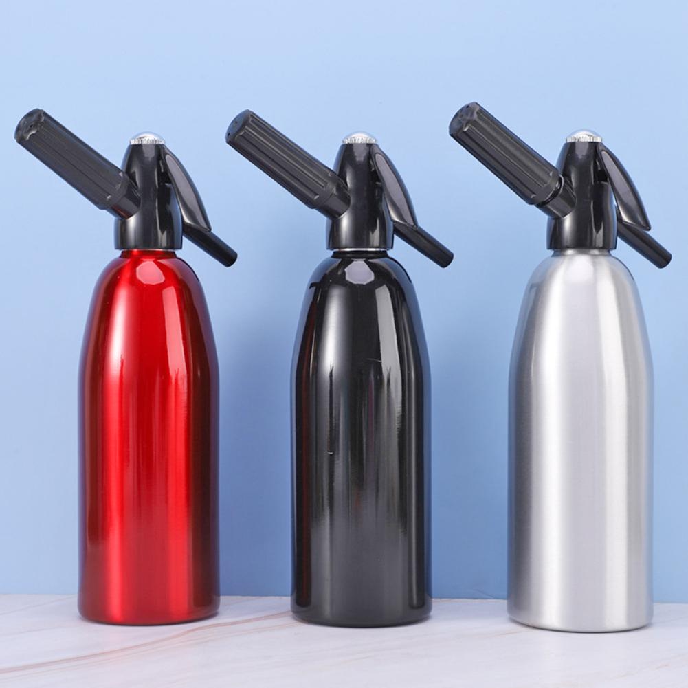 Soda Water Maker Multifunction Soda Water Generator Aluminum Water Bubble Generator Carbonated Water Maker for Home Bar Club