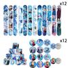 Frozen Feest Bedankjes Benodigdheden Anna Elsa Prinses Feest Souvenir Postzegels Stickers Klaparmbanden Cadeaus Kerst Feest Decoraties