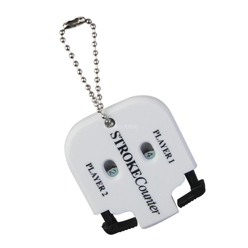 Compact Two-Person Golf Scoreboard - Easy-to-Carry Fan Accessory