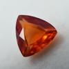 Natural Orange Sapphire Loose Gemstone 3.90 Ct Mind Blowing Trillion Cut September Birthstone Gift