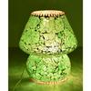 Mushroom Shaped Mosaic Glass Lamp for Home/Office/Festival Decoration (Bulb Not Included) (23 cm)