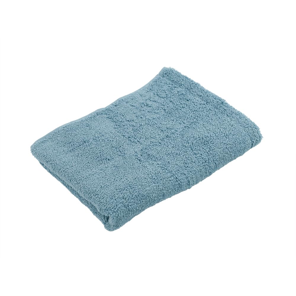 Kosugi Zen Mini Bath Towel 34cm x Fluffy (OTZG-480) - Approx. 100cm, Blue, Absorbent, Quick-Drying,