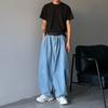 Men's Baggy Pants Denim Wide Leg Trousers Oversized Loose Jeans For Men Harajuku Korean Style Plus Size
