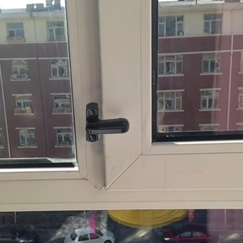 Window & Door Security Sash Jammers Set Kids Safe Lock Metal Sash Jammers Quick Installation for Enhances UPVC/PVC Safe