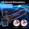 Male Lock Essence Triangular Ring USB Charging Vibration Massage Lock Essence Ring Male Masturbator Sex Products18+