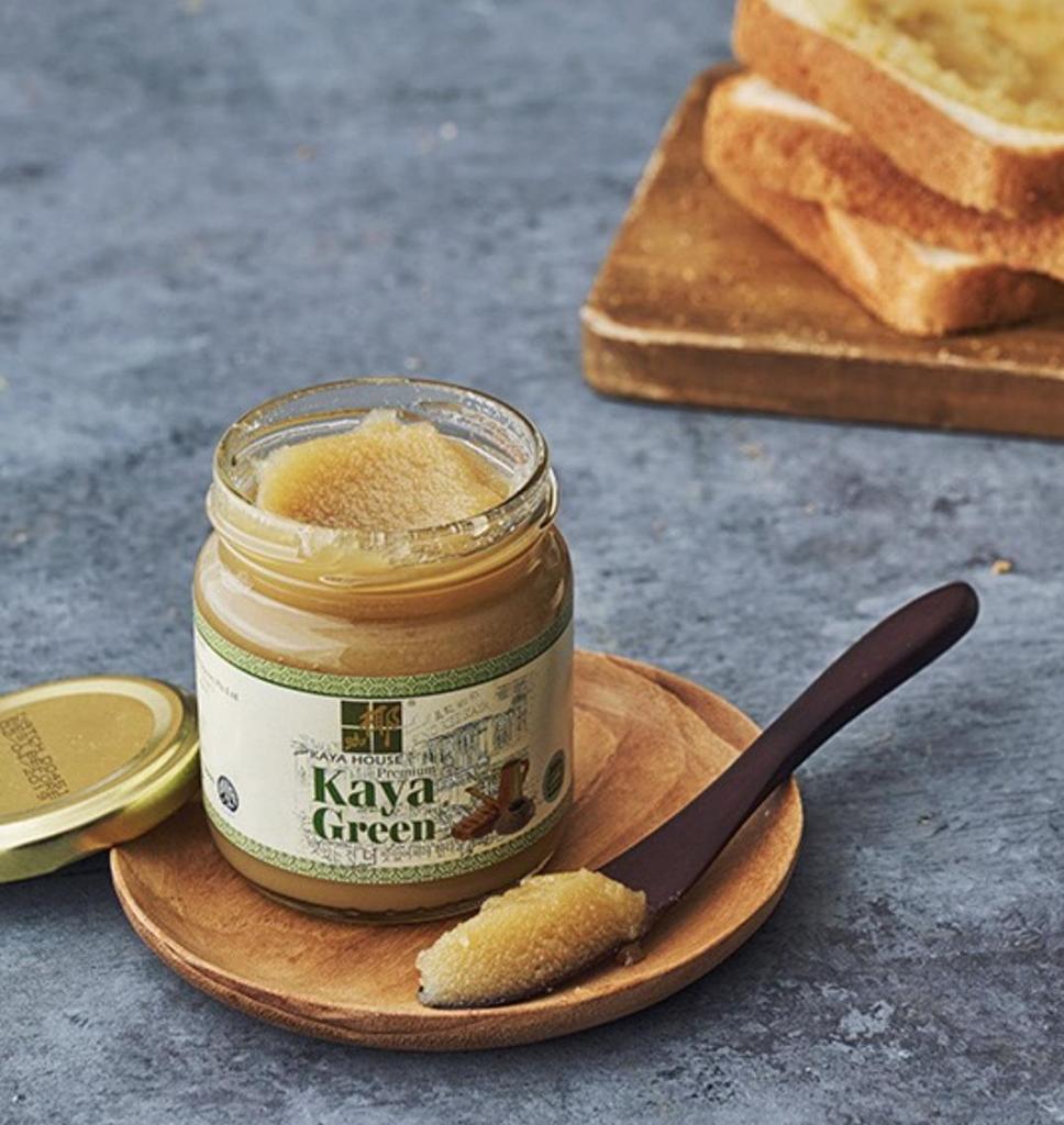 Kaya House Singapore Marmellata di Kaya Cocco Uovo Crema Pandan Verde / Caramello Marrone 240g (Scegli 1)