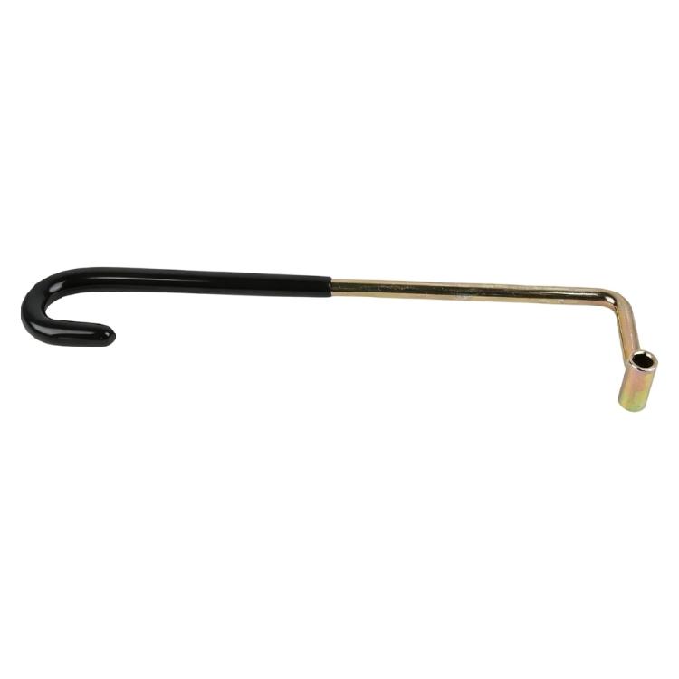 07AAZ-S0KA100 Trunk Spring Hand Service Tool with Carbon Steel Body, Angled Working Head and Hook Handle for Manual Repair and Install Tasks Daily