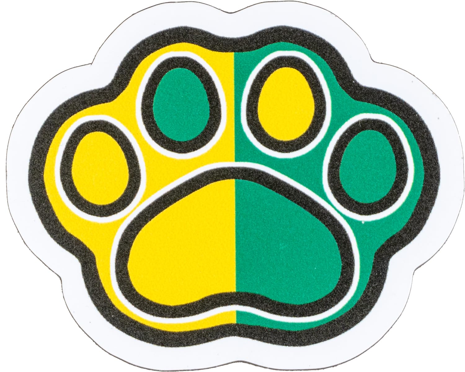 

Mukashima Automobile Equipment Manufacturing Beginner Mark Paw Design Paw Sticker Magnet, Medium, Width Approx. Medium