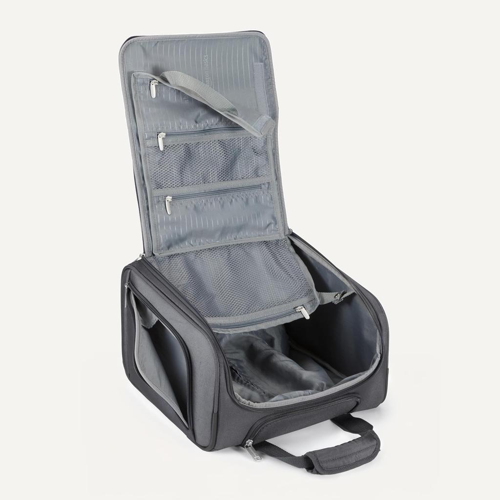 AmazonBasics Carry Bag for Under Seat 33 X 33 X 23 Cm Black
