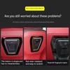 For BMW 5 Series G60 2024 Car Seat Backrest USB Port Decorative Panel Armrest Box Cover Trim Carbon Fiber Interior Accessories EKSBU1