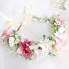 Samcos Blumenkranz Haarschmuck für Hochzeitsfrisur Perfekt für Einzug und Fotografie Schmuckstück, Haarreif, Stirnband, Krone, Mädchen,