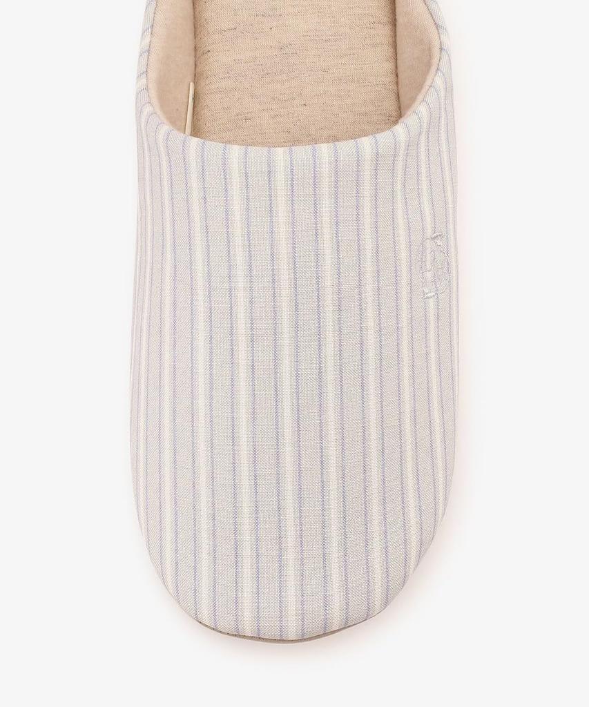 Afternoon Tea Living JB05 Striped Room Size Gray Shoes, L,