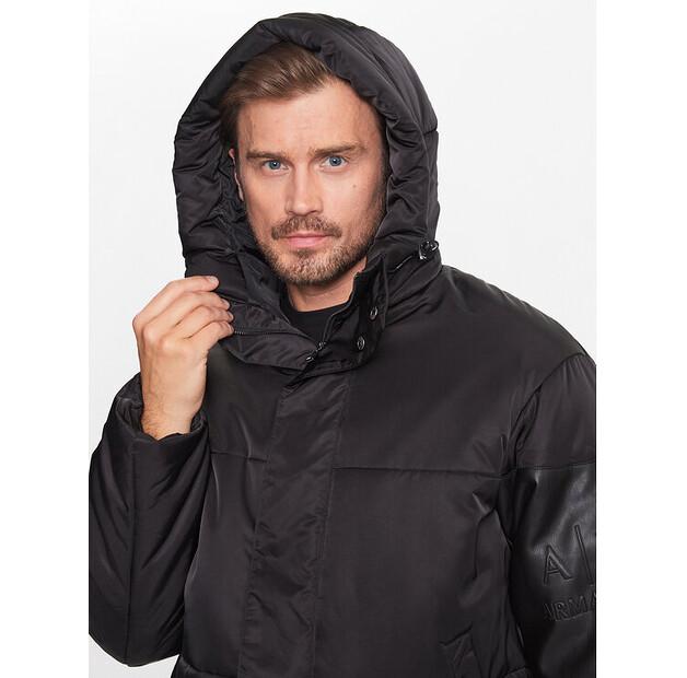 Zimní bunda Armani Exchange 6RZB13 ZNJ7Z 1200, černá, volného střihu