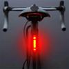 Wiederaufladbares USB-Fahrradrücklicht LED-Sicherheitswarnleuchte Superhell für Nachtfahrten Fahrradzubehör