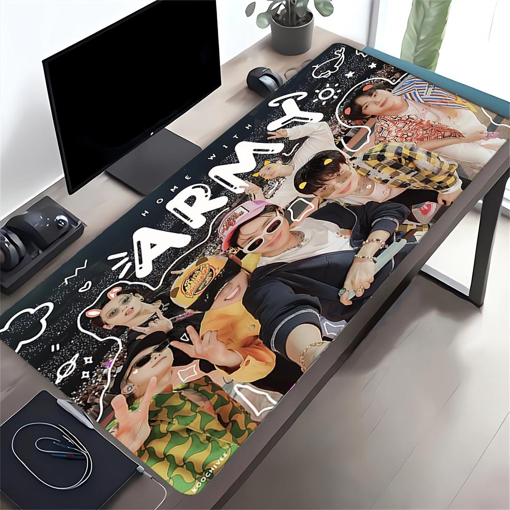 Army Home Celebration Large Gaming Mouse Pad Nonslip Rubber Base Waterproof Desk Mat For Office Pc Laptop