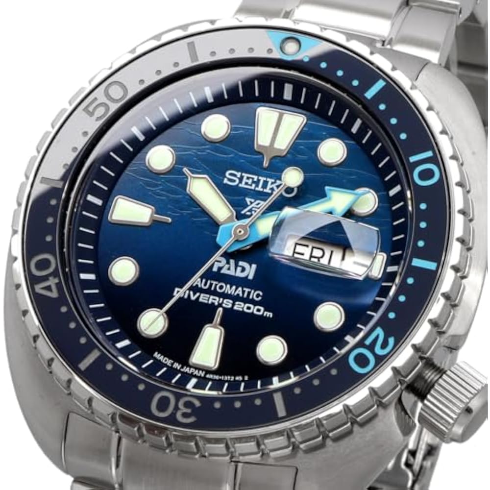 [Seiko] SEIKO Watch PROSPEX Mechanical Automatic PADI Special Edition Turtle Diver's 200m Sapphir...