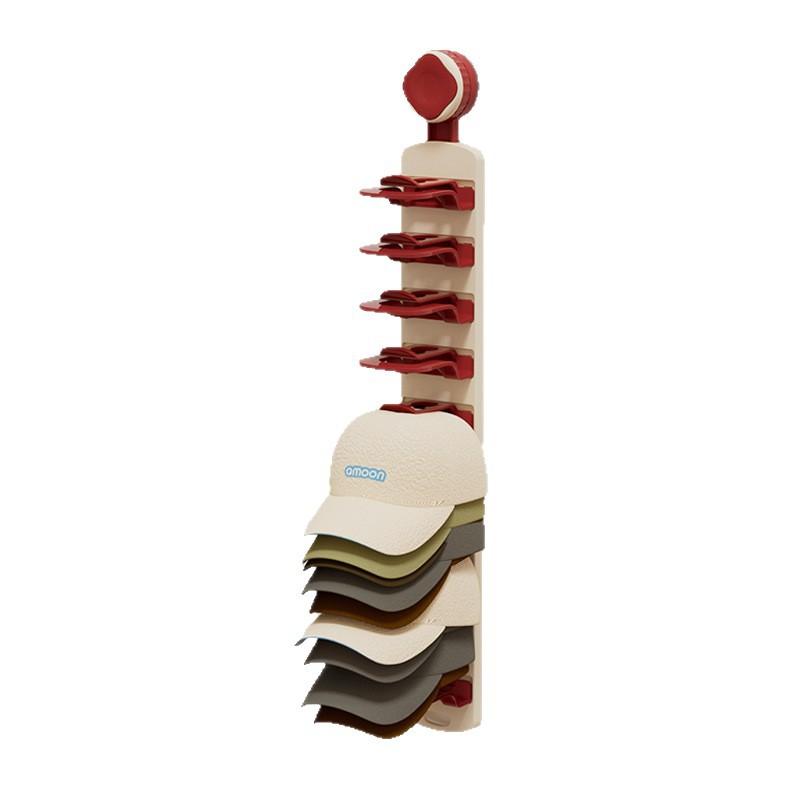 Hat Storage Clip Hook No Punching Artifact Organizing Locker Duck Tongue Baseball Baby Hat Wardrobe Hat Clip