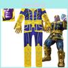 Endgame Thanos Jungen Kostüm mit exquisiter Verarbeitung und atmungsaktivem Material**